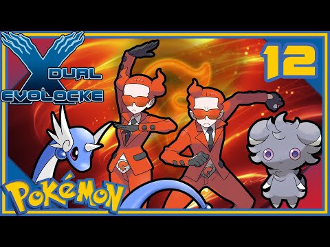 12.- ¡PRIMER CONTACTO CON EL TEAM FLARE! | Pokémon X-Dual Evolocke