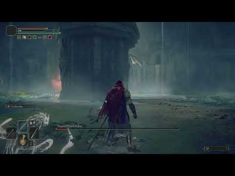 Elden Ring Magma Wyrm Makar cheese/easy kill (phase 2 only)