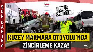 #SONDAKİKA | İstanbul'da Polis Servisi Kaza Yaptı! 1 Polis Şehit Oldu,