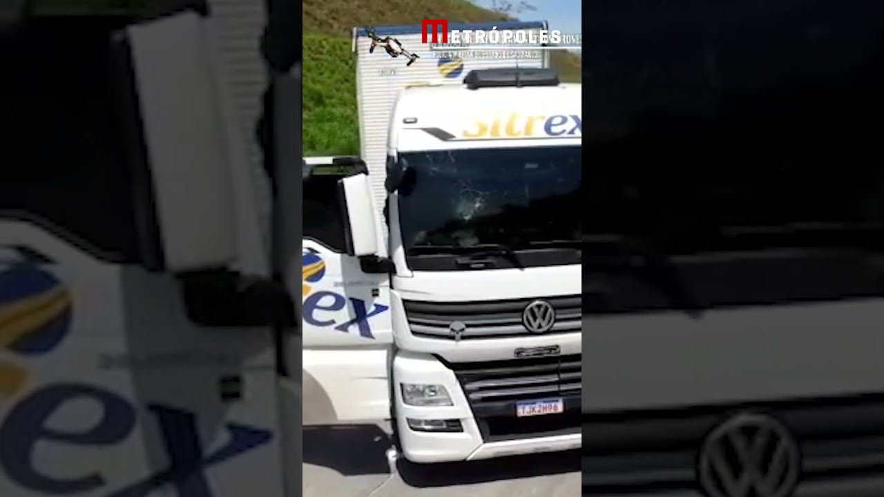 Drones registram ação da polícia em suspeita de bomba no Rodoanel