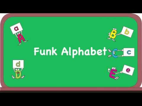 Funky Alphabet Song