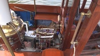 preview picture of video 'Dampfboote auf der Mosel beim Hafenfest in Konz'