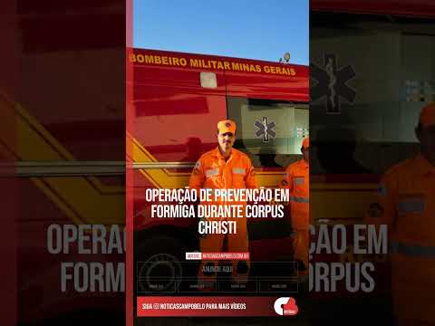 Operação de Prevenção em Formiga Durante Corpus Christi #Shorts
