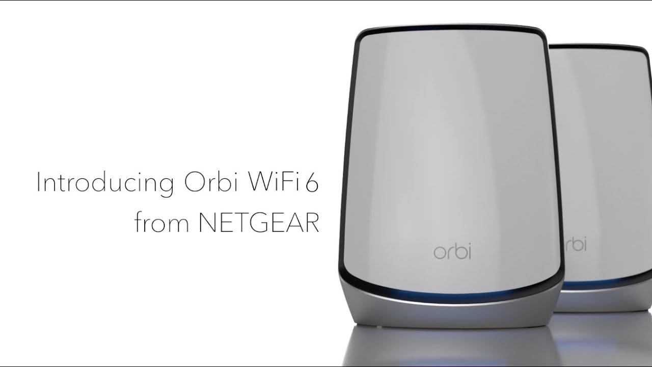 Netgear Systèmes à mailles Orbi WiFi-6-System RBK852-100EUS Ensemble de 2