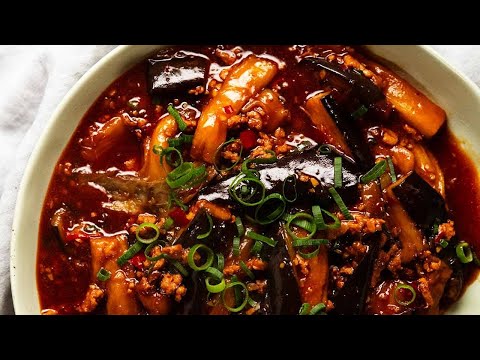 Chinese Eggplant with Minced Pork (aka Fish fragrant eggplant / Yu Xiang Qie Zi)