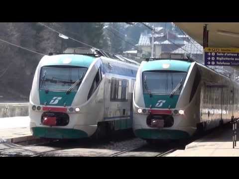 TRENO MINUETTO IN PARTENZA DA LIMONE P. (CN) 16 - 4 - 2013.