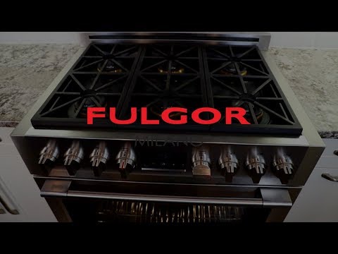Fulgor Milano 36" Dual Fuel Professional Range with Chef Jonathan Collins