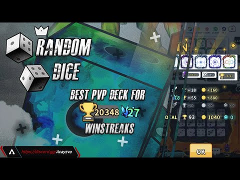 RANDOM DICE | BEST PVP DECK TO CLIMB THE LEADERBOARD WITH