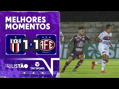 TUDO IGUAL! BOTAFOGO-SP 1 X 1 FERROVIÁRIA | MELHORES MOMENTOS | PAULISTÃO