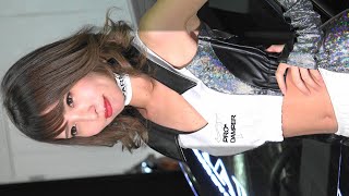 大阪オートメッセ2019 T-DEMANDブース 天間晴香 コンパニオン 4K