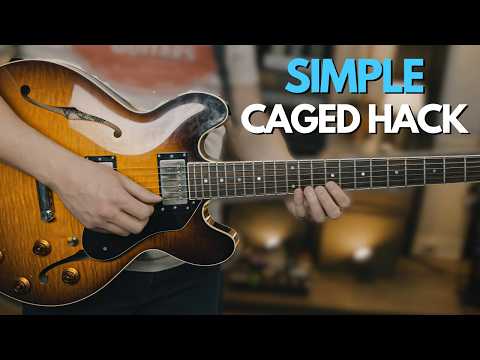 3 simple patterns to MASTER all CAGED shapes