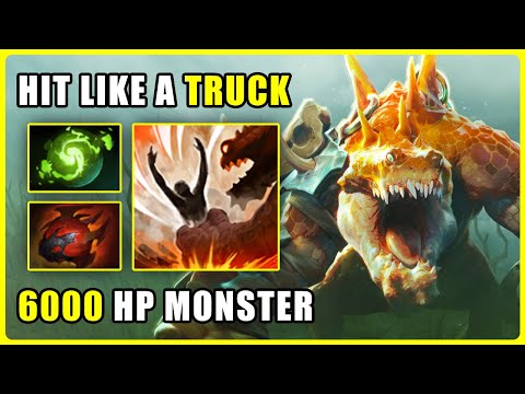 If you want a BROKEN Build, watch this! - Primal Beast DOTA 2