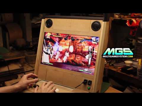 MGS 005 :  Vewlix Styled Bartop Arcade : Test Run