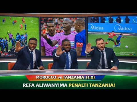 REFA KAFANYA KOSA KATIKA MAAMUZI YAKE. ALIPASWA AWEKE PENALTI AU AENDE AKAANGALIE VAR  KULUDIA TUKIO