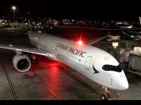 Cathay Pacific Business Class – Hong Kong to Dublin (CX 301) – Airbus A350-900 Video