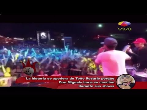 Toño Rosario Histérico Porque Don Miguelo Hace "Dale Vieja" Durante Un Shows
