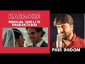 Mera Dil Tere Liye Dhadakta Hai Karaoke Aashiqui 1990 Udit Narayan Anuradha Paudwal
