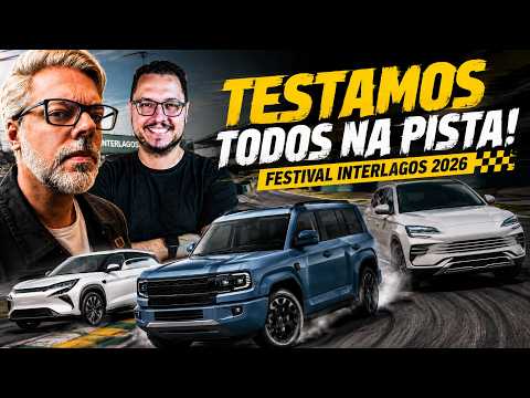 ACELEREI TUDO! TESTE REAL DA LINHA BYD EM INTERLAGOS (SURPREENDENTE) |  FESTIVAL INTERLAGOS 2026