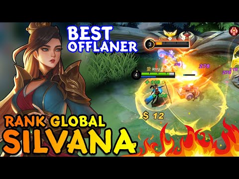 Enemy Can't ESCAPE! - Silvana Very Stronger | Silvana Top Global Mobile Legends