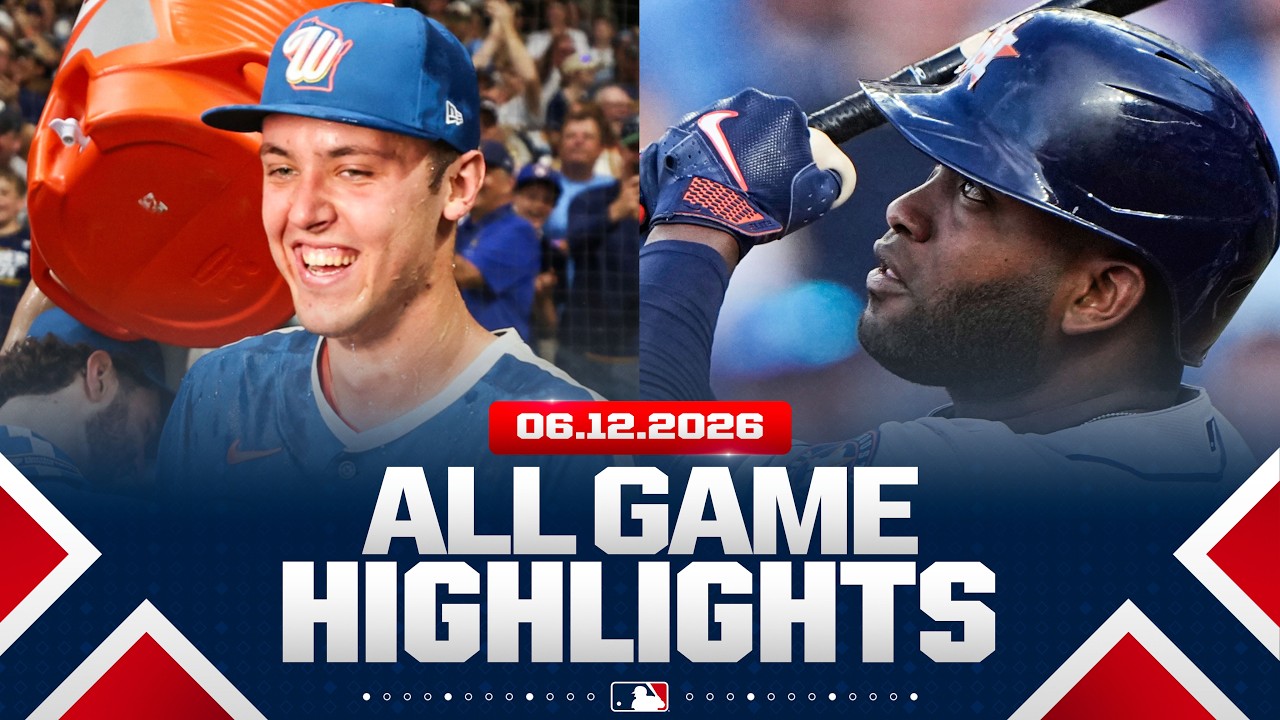Highlights from ALL GAMES on 6/12 (Misiorowski's 15-K shutout, Alvarez's 2-HR 1st inning, MORE!)