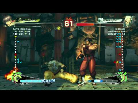 SSF4 AE: Kiryu Tsukimiya (Guy) vs kodanuki (Gen) - Ranked Match (720p HD)
