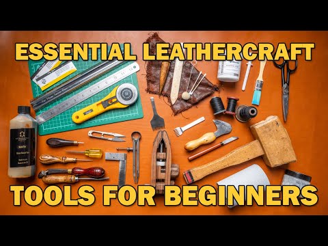 What Tools Do I Need? // Leather Craft 101 // EP02 Essential Tools for Beginners