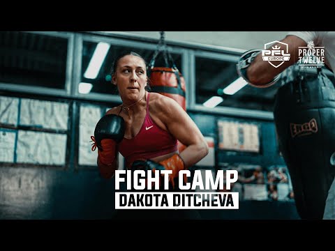 Inside Look of Dakota Ditcheva's Fight Camp | PFL Newcastle