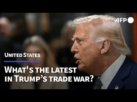 Trade war: Trump versus the world | AFP #shorts