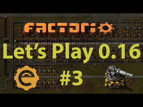 Factorio 0.16 Let's Play #3 - Steel smelting and main bus layout