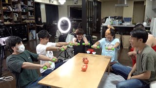 【サイクロンダービー】ダンベルを持ち続けられるのは誰だ杯
