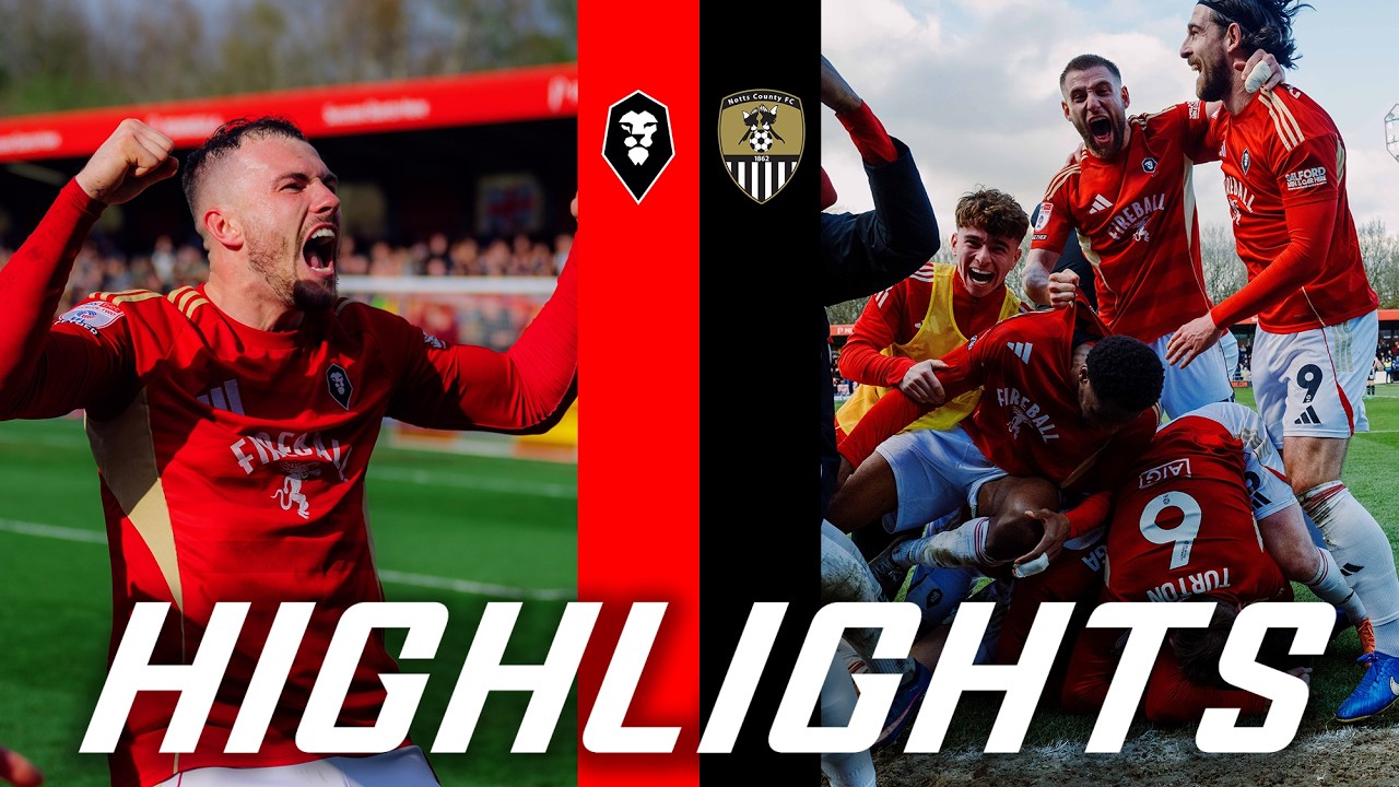 Salford City vs Notts County Highlights