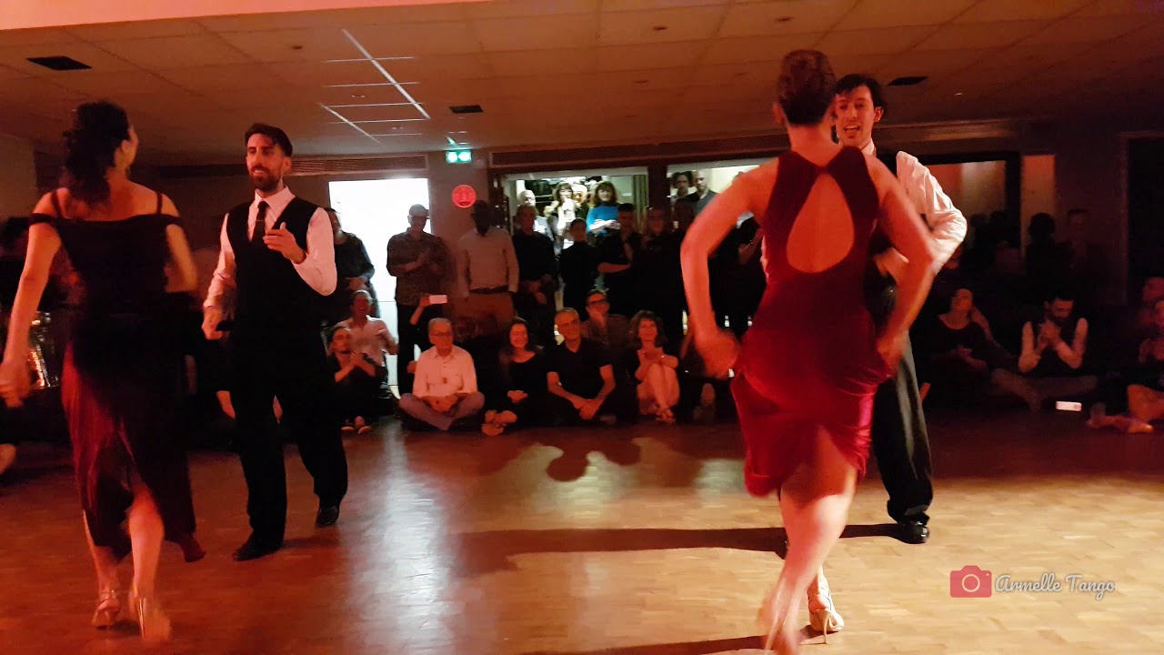 Video thumbnail for Dimitris Biskas & Mariana Patsarika and Sebastián Motter & Aurore Chadoin ❤ @ Paris - El Garrón