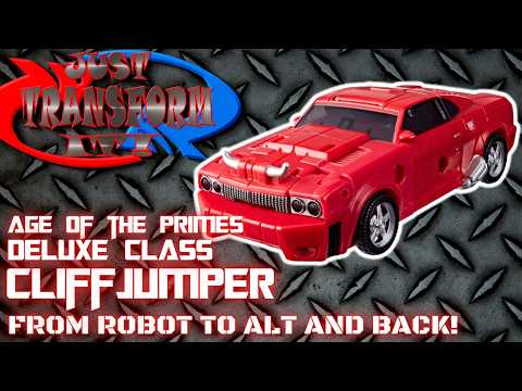 JUST TRANSFORM IT!: Age of the Primes Deluxe Cliffjumper (TF Prime)