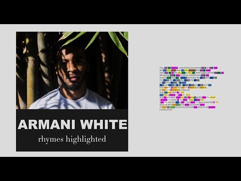 Armani White - Stick Up - Lyrics, Rhymes Highlighted (107)