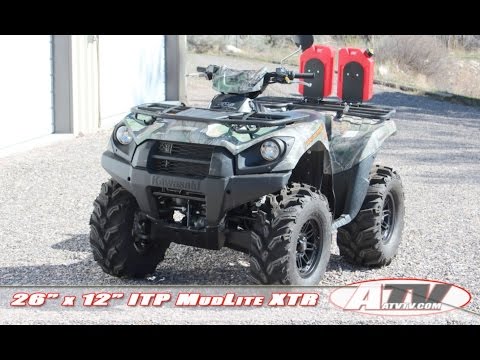 ATV Television Product Review - 26" x 12" ITP MudLite XTRs