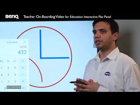 BenQ EZ Write 6 Interactive White Board Create Borderless Learning.