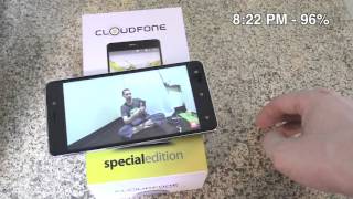 Cloudfone Special Edition performance test