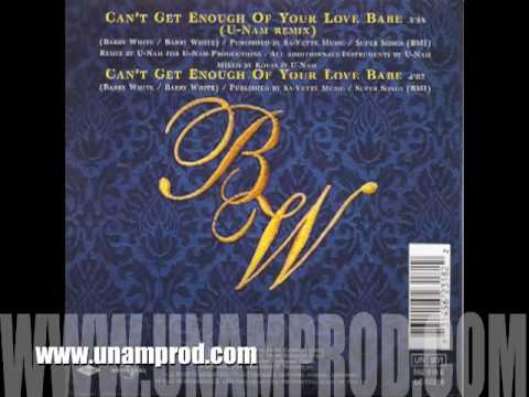 Barry White Can't Get Enough Of Your Love, Babe ( U-Nam REMIX 99 )