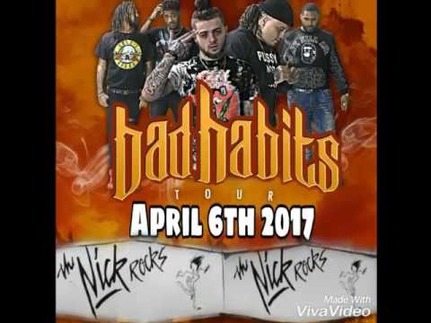 UnderGroundBooking Presents Doobie Dj Hylyte MooseFMG & MinatiBoyz on the Bad Habits Tour