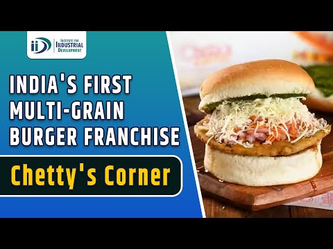 A primeira franquia de hambúrgueres multigrãos da Índia - Chetty's Corner.