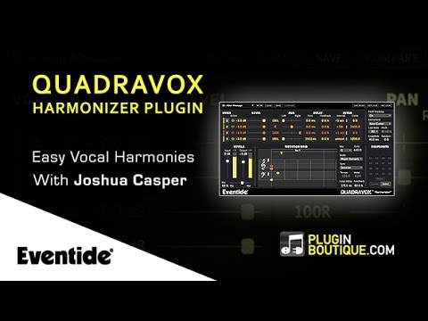 Quadravox Pitch Shifter By Eventide - Setting Up Easy Vocal Harmonies