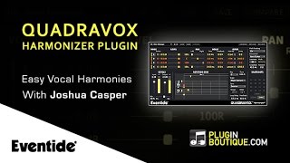 Video thumbnail for Quadravox Pitch Shifter By Eventide - Setting Up Easy Vocal Harmonies by Plugin Boutique