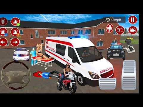 American Ambulance rescue simulator #2 - Android Gameplay - New android game |