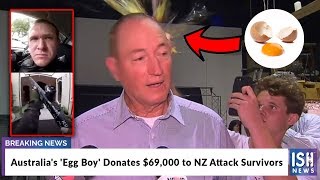 Australia's 'Egg Boy' Donates $69,000 to NZ Attack Survivors