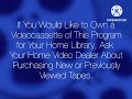 Video Dealer Announcement 1999 2006 Filmreel Bumper