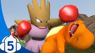 Charmander Gets Punched in the Face - Starter Squa