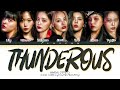 [KCON 2022] NMIXX (엔믹스) 'Thunderous (소리꾼) (original: Stray Kids)' Lyrics (Color Coded Lyrics)