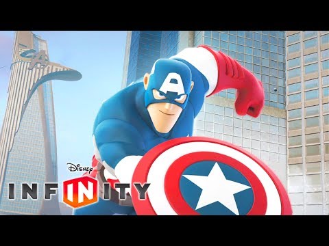 CAPTAIN AMERICA Cartoon Superhero Video Game | PS4 D. Infinity 2.0 Marvel Super Heroes