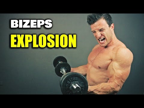 Extremes 5 Minuten Bizeps Workout mit Kurzhanteln | MEGA PUMP EFFEKT! Video