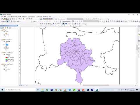 how to create a study area map on arcgis desktop 10.8.2